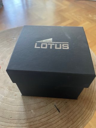 Reloj Lotus Cronógrafo Negro y Azul