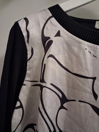 Camiseta Trucco floral manga larga