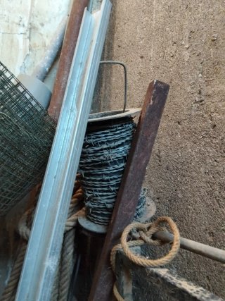 Alambre de acero de invernadero