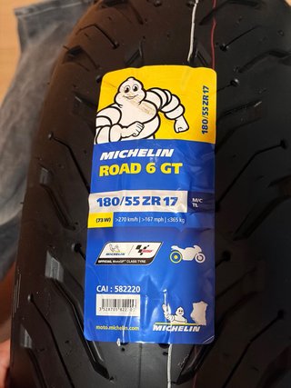 Michelin Road 6 GT 180/55 ZR 17