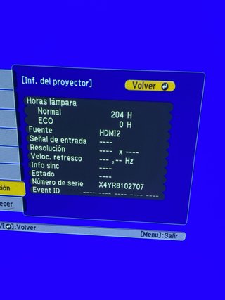 Proyector Epson EB-W39