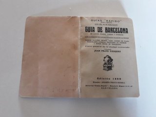 Guia de Barcelona. 1950 - Guias Ràpido.