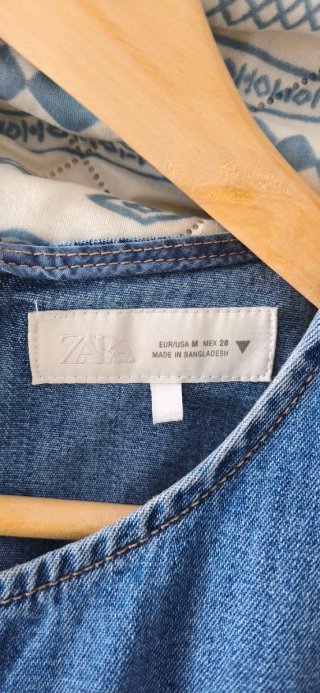 Vestido vaquero Zara