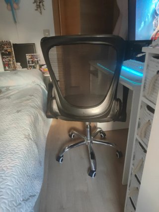 Silla de oficina ergonómica de rejilla