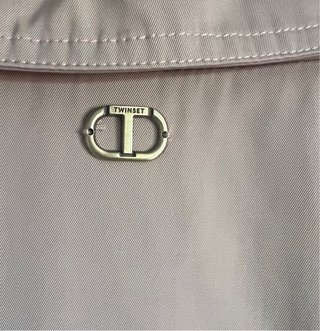 Gabardina Twinset bege