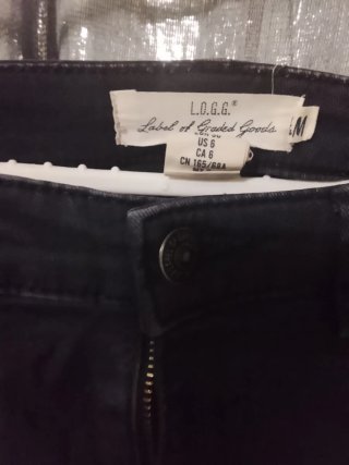 Vaqueros negros talla 36 elásticos