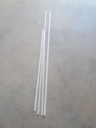 Guía aluminio para mosquitera
