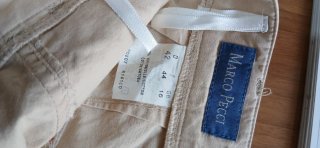 Gonna cotone vintage Y2K beige