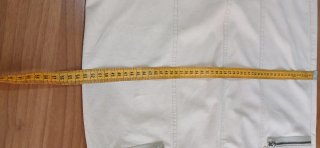Gonna cotone vintage Y2K beige