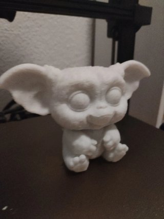 Figura Gizmo 3D efecto mármol