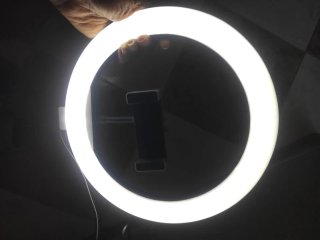 Anillo Luz LED con Trípode y Soporte Móvil