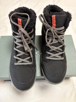 Botas de nieve Quechua mujer negras y grises