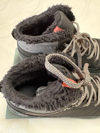 Botas de nieve Quechua mujer negras y grises