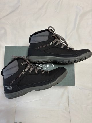 Botas de nieve Quechua mujer negras y grises