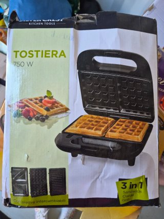 Tostadora Silvercrest 3 en 1