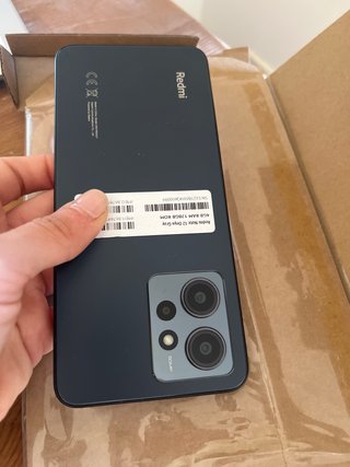 Xiaomi Redmi Note 12 Gris Ónix 128GB