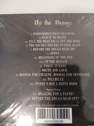 NASHVILLE PUSSY, Up the Dosage CD
