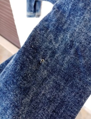 Giacca in denim cotone taglia XL