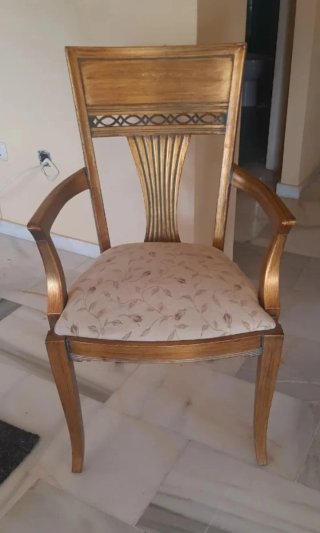 Lote de 6 Sillas de Comedor