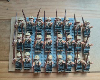 23 Italianos WW2 Lego Compatible