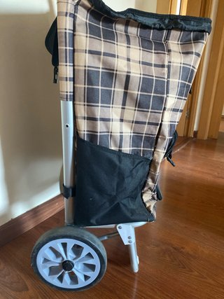 Carrito de la compra plegable