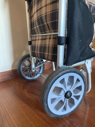 Carrito de la compra plegable