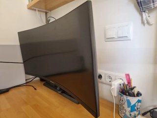 Monitor Curvo-Pantalla Ultra Panorámica