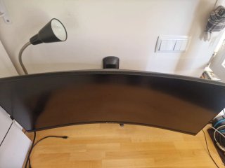 Monitor Curvo-Pantalla Ultra Panorámica