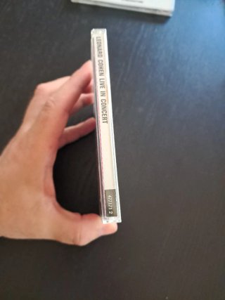 CD Leonard Cohen Live in Concert