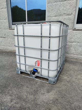 Depósito IBC 1000L con Jaula Metálica