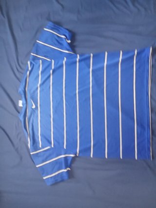 Camiseta Vintage Nike Rayas Azules