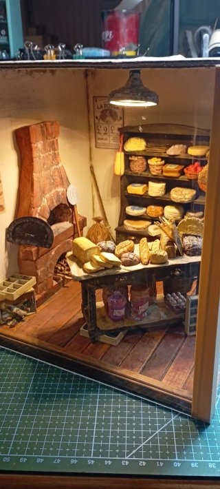 Miniatura panetteria/formaggeria