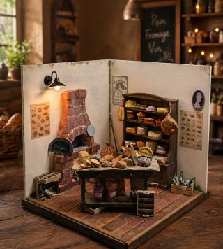 Miniatura panetteria/formaggeria