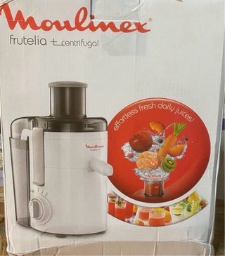 Centrifugadora Moulinex en color blanco