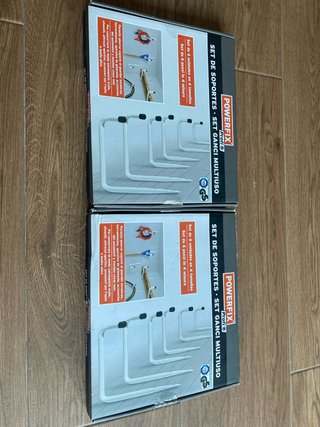 Set 2 Soportes Multiuso Powerfix