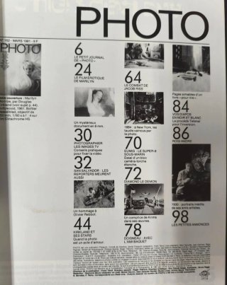 PHOTO 162 MARS 1981 FILM EROTIQUE MARILYN MONROE