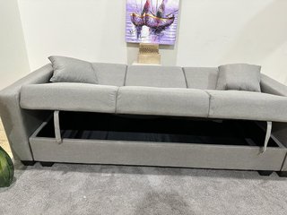 Sofá Cama Gris 210cm