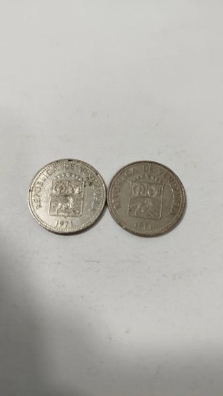 2 Monedas 10 Céntimos -Venezuela