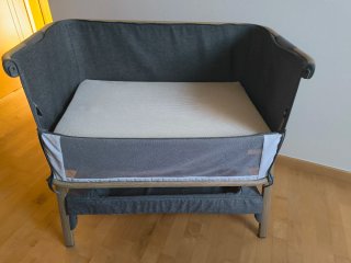 Cuna colecho Cozee Tutti Bambini gris