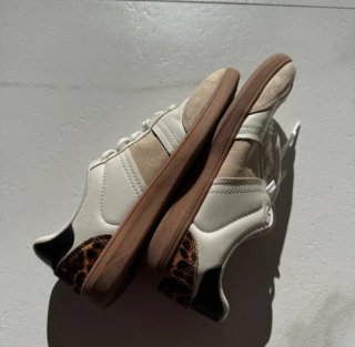 Zapatillas Zara Beige Multicolor Blancas