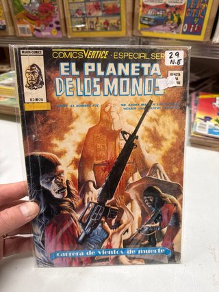 Lote 6 Números Planeta de los Monos Vértice