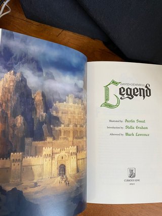 Legend by David Gemmell - Curious King Edition