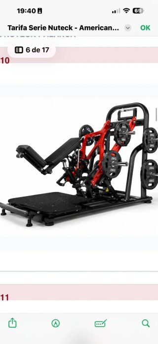 Máquina de Gimnasio Nuteck American Strength