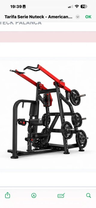 Máquina de Gimnasio Nuteck American Strength