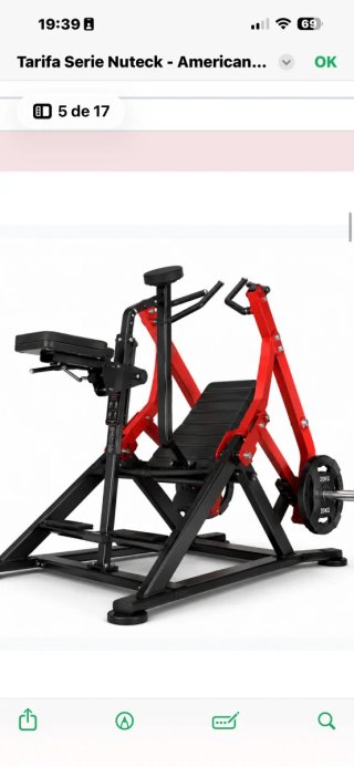 Máquina de Gimnasio Nuteck American Strength