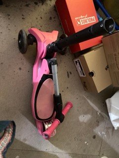 Patin 3 ruedas con asiento adaptable