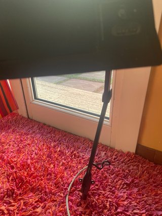 Lampada da parete nera