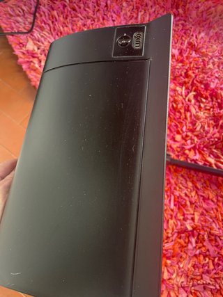 Lampada da parete nera