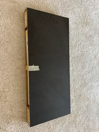 Estantería Ikea Negra/Marrón Madera