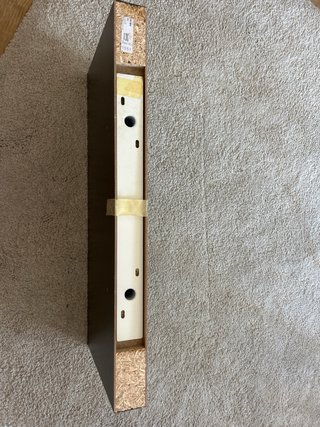 Estantería Ikea Negra/Marrón Madera